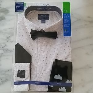 Apt 9 tuxedo shirt set flamingo design 16-16 1/2